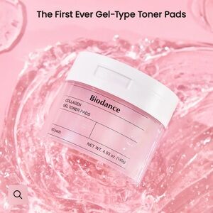 NWT Korean Skincare Biodance Collagen Gel Toner Pads box of 60 pads